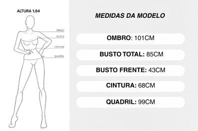 Medidas da Modelo
